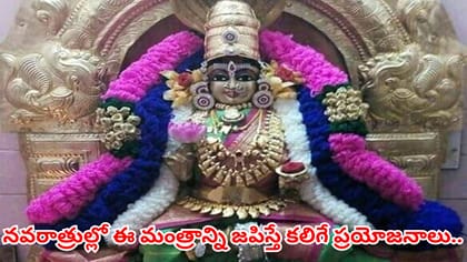 దుర్గాదేవిని సర్వమంగళ అని ఎందుకు పిలుస్తారు? ఈ మంత్రం అర్థం..