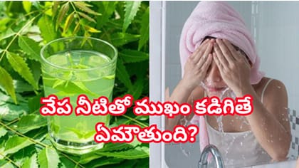 రోజూ ఉదయాన్నే వేప నీటితో ముఖం కడిగితే ఏమవుతుందో తెలుసా?