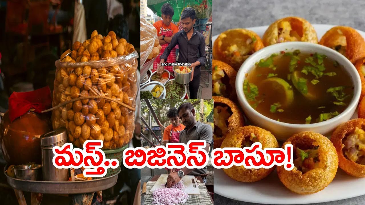 డిగ్రీలు లేకున్నా.. నెలకు రూ.90 వేలు సంపాదిస్తున్న పానీపూరి వ్యాపారి! నోరెళ్ల బెడుతున్న నెటిజన్లు..