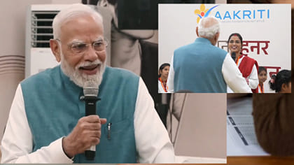 వారణాసిలో మహిళలతో ముచ్చటించిన ప్రధాని మోదీ.. కొత్త గార్మెంట్ షురూ