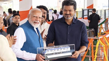 చెన్నై మెట్రో ఫేజ్ 2 తొలి మార్గాన్ని ప్రారంభించిన ప్రధాని మోదీ