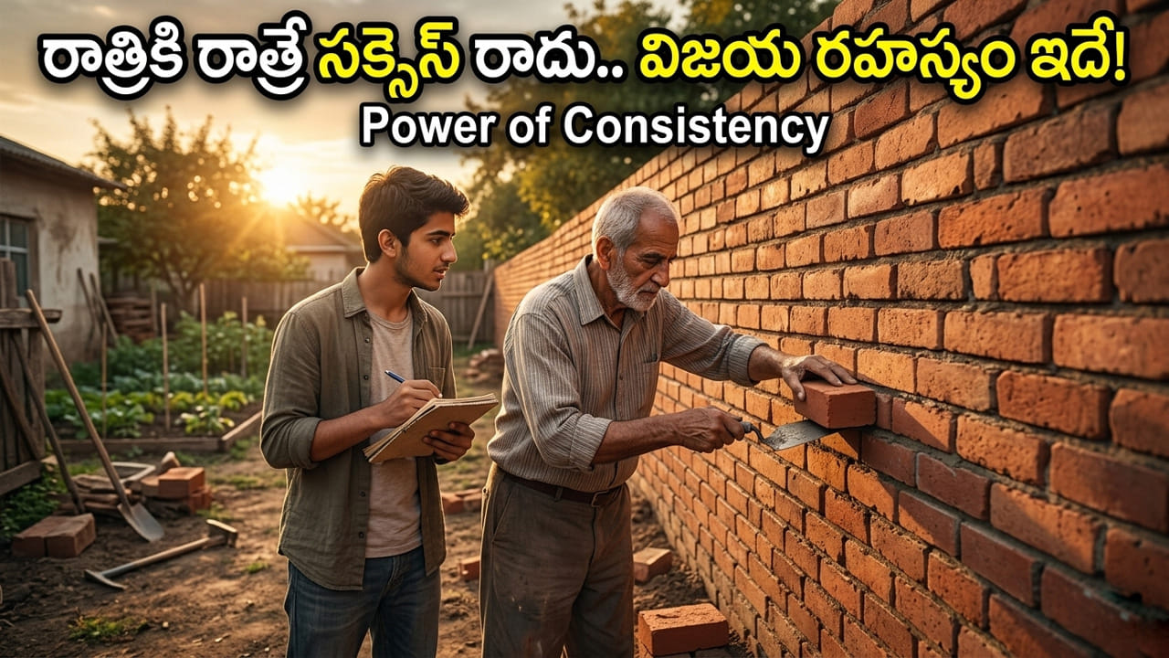 ‘రాత్రికి రాత్రే సక్సెస్ రాదు.. వెంటనే ఫలితం రాలేదని ఆగిపోకండి’.. ఈ ఒక్క ఇటుక కథ మీ కోసమే సుమీ!