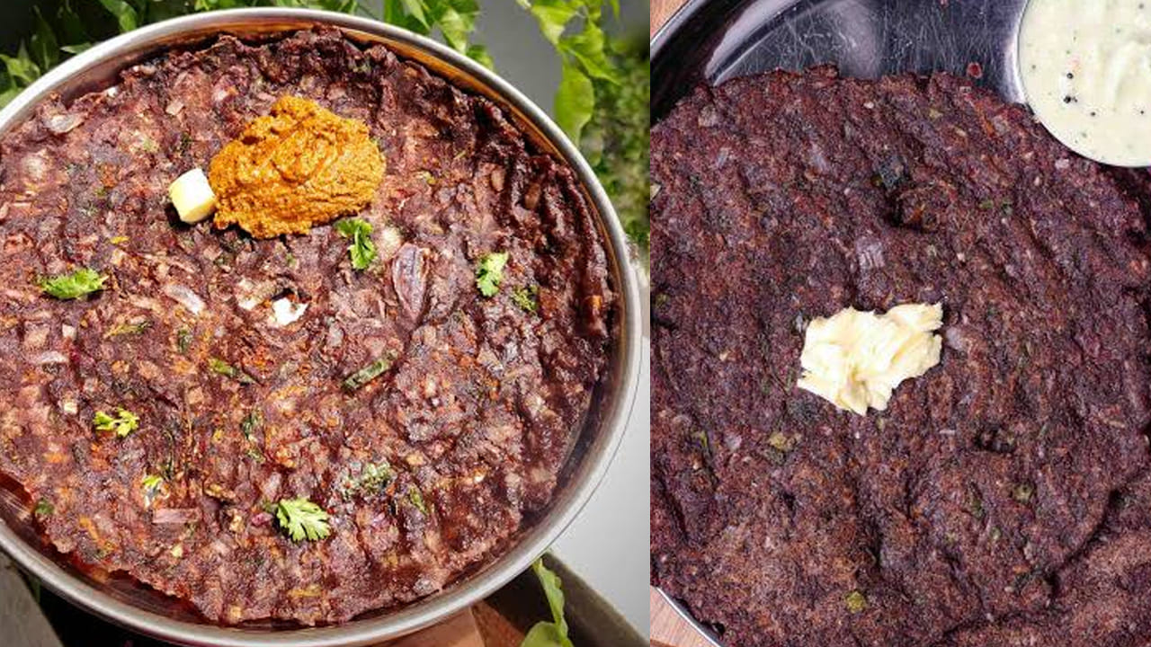 కావాల్సిన పదార్థాలు: రాగి పిండి: 1 కప్పు, నీరు: 1 కప్పు, ఉప్పు: రుచికి సరిపడా, ఉల్లిపాయ: 1 (మీడియం సైజు, సన్నగా తరిగినది),
కొత్తిమీర: చిన్న కట్ట (సన్నగా తరిగినది), కరివేపాకు:3 రెమ్మలు (సన్నగా తరిగినది), పచ్చిమిర్చి: 2 (సన్నగా తరిగినవి),
అల్లం: 1 అంగుళం ముక్క (తురిమినది), క్యారెట్ తురుము: 2 టేబుల్ స్పూన్లు (ఐచ్ఛికం), క్యాప్సికమ్: 1/2 (సన్నగా తరిగినది, ఐచ్ఛికం)
నూనె: కాల్చడానికి సరిపడా తీసుకోవాలి.