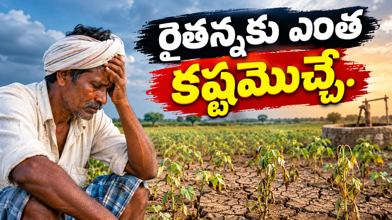 Rain Deficit Dries Up Telangana Farmer Hopes