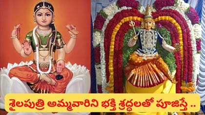 సతీదేవి నుంచి శైలపుత్రిగా పార్వతి.. నవదుర్గల తొలి రూపం వెనుక..