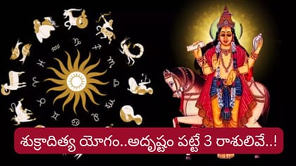 వీరికి శుక్రాదిత్య యోగం..నవంబర్ వరకు ధనలాభం, కెరీర్‌లో పురోగతి!