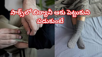 సాక్స్‌లో బిర్యానీ ఆకు పెట్టుకుని పడుకుంటే ఏం జరుగుతుందో తెలుసా?