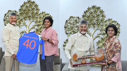 ఏపీ సీఎం చంద్రబాబును కలిసిన ఏషియన్ గేమ్స్ విజేతలు..!