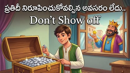 'మన లక్ష్యం ఏమిటో మనకు తెలిస్తే చాలు.. నిరూపించాల్సిన పని లేదు'