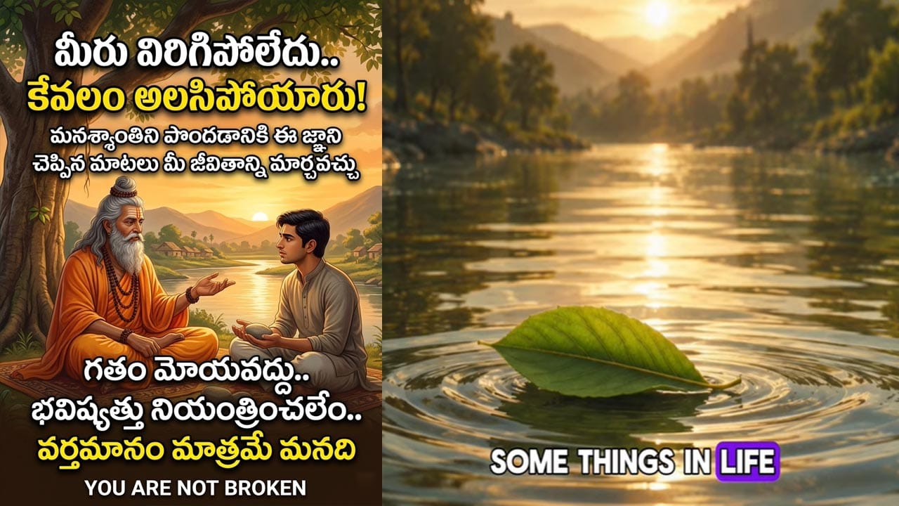 Life Lesson: మీరు విరిగిపోలేదు.. కేవలం అలసిపోయారు! గతాన్ని మోయడం ఆపండి.. చిన్న రాయి నేర్పిన గొప్ప జీవిత పాఠం..