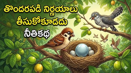 పైకి కనిపించేదంతా నిజం కాదు.. పిచ్చుక గూటిలో వింత గుడ్డు కథ!