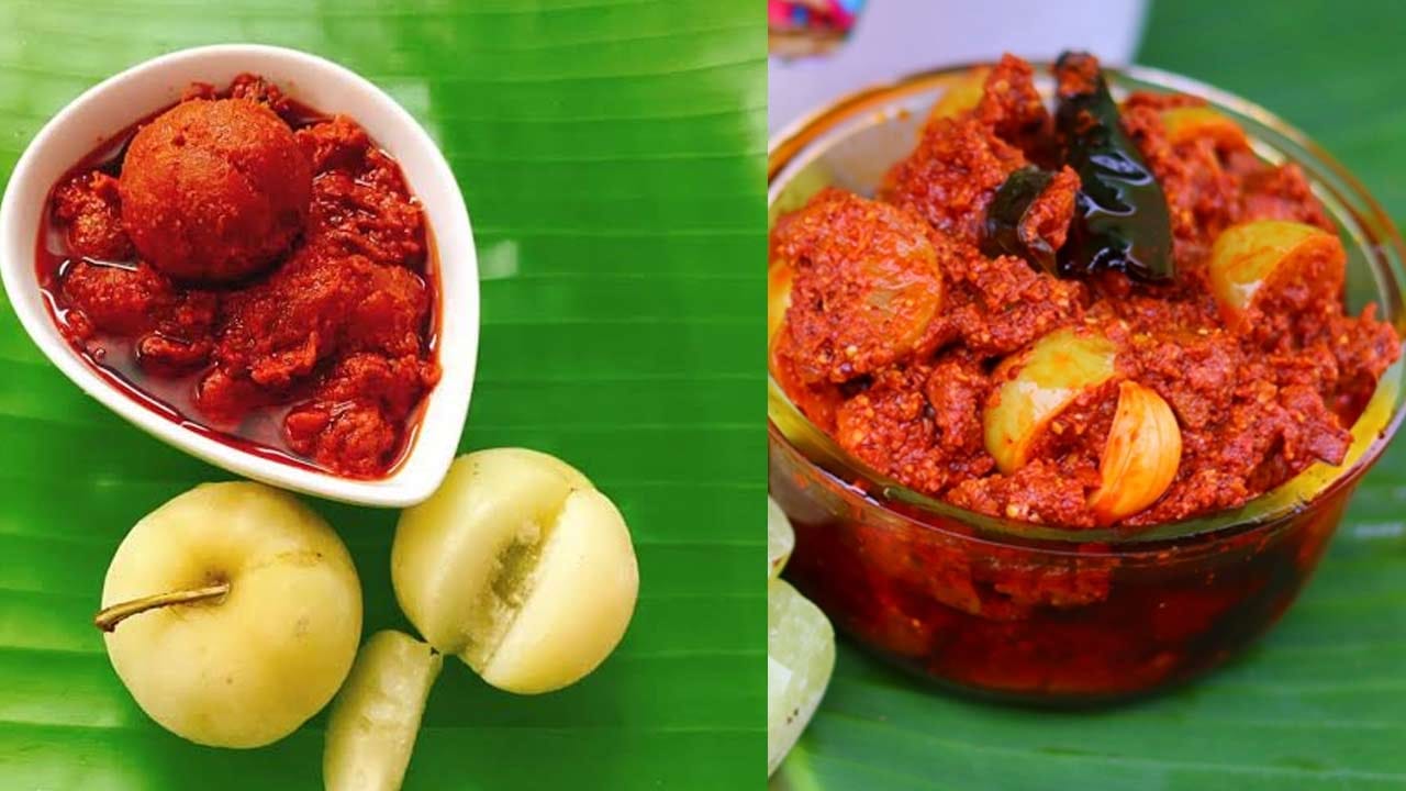 పచ్చడిని బాగా కలిపి, ముక్కలు పైకి రాకుండా కొంచెం లోపలికి నొక్కి మూత పెట్టి ఒక రోజు పాటు అలా వదిలేయాలి. మూతలు, స్పూన్కు తడి లేకుండా చూసుకోండి, లేదంటే పచ్చడి పాడవుతుంది. మరుసటి రోజు ఉదయం నూనె పైకి తేలి ఉంటుంది. పచ్చడిని మరోసారి బాగా కలుపుకోవాలి. ఈ పచ్చడిని మూడు రోజుల పాటు అదే బౌల్లో ఊరనివ్వాలి, రోజూ ఒకసారి కలుపుతూ ఉండాలి. మూడు రోజుల తర్వాత రుచి చూసి, అవసరమైతే కారం, ఉప్పు లేదా పులుపు సర్దుబాటు చేసుకోవచ్చు. పచ్చడిని గాజు జార్లలోకి తీసుకుని ఫ్రిజ్లో పెట్టుకుంటే చాలా కాలం నిల్వ ఉంటుంది.