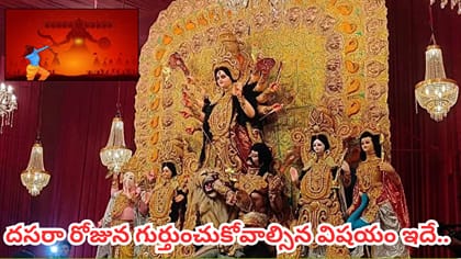 దసరా రోజున ఈ పనులు అస్సలు చేయకూడదట! దశమి నాడు పాటించాల్సిన..