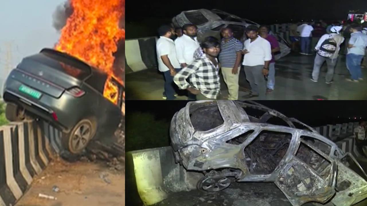 10 నిమిషాల్లో ఇంటికి చేరుతామనగా వెంటాడిన మృత్యువు.. నలుగురు సజీవదహనం..