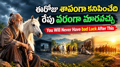 ఈరోజు శాపంగా కనిపించేది.. రేపు వరంగా మారవచ్చు! మీ ఆలోచన మార్చే కథ