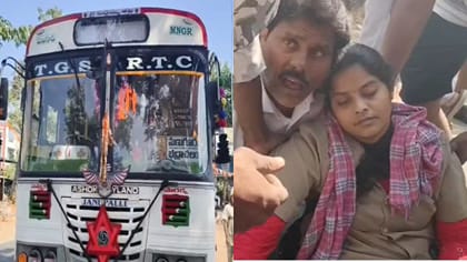 చిల్లర కోసం గొడవ.. కండక్టర్‌ను బస్సులోంచి తోసేసిన మ