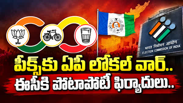 Andhra Pradesh: అటు వైసీపీ.. ఇటు టీడీపీ.. ఈసీకి పోటాపోటీ ఫిర్యాదులు.. పీక్స్కు ఏపీ లోకల్ సమరం