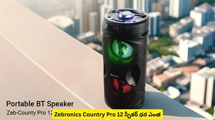 Zebronics Country Pro 12 స్పీకర్​ ధర ఎంత